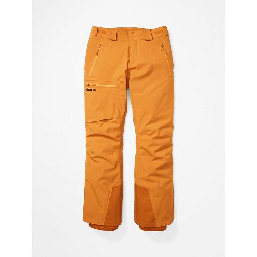 Marmot Refuge Ski Pants For Mens Yellow PZY610785